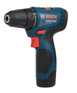 Máy khoan gỗ thép Bosch GSR 120-LI Gen II dùng Pin 12V, đầu kẹp 10mm