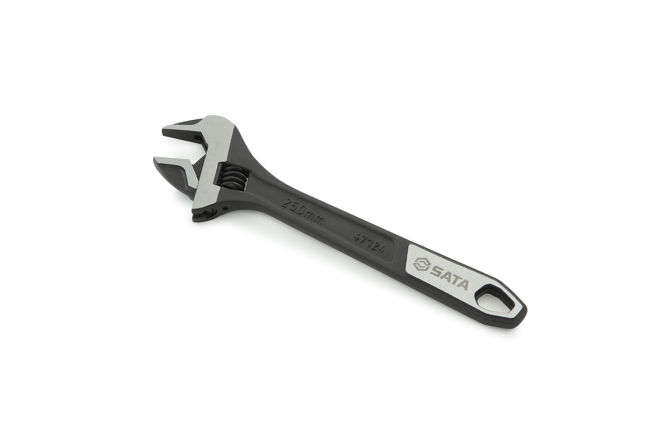 Mỏ lết đen mở ngàm 10"/262mm Sata 47124 - Ảnh 3