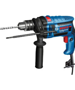 Máy khoan búa kèm bộ phụ kiện 100 chi tiết Bosch GSB 13 RE công suất 650W, đầu kẹp 13mm mã số 06012271K3