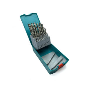 Bộ 25 mũi khoan sắt đuôi tròn TOTAL TACSD0251, kích thước từ 1-13mm