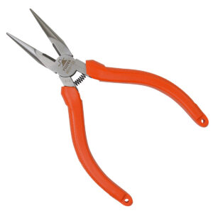 Kìm mũi nhọn Fujiya 350S-125/150 Series kích thước từ 125mm - 150mm, có lò xo trợ lực. Tiêu chuẩn RoHS