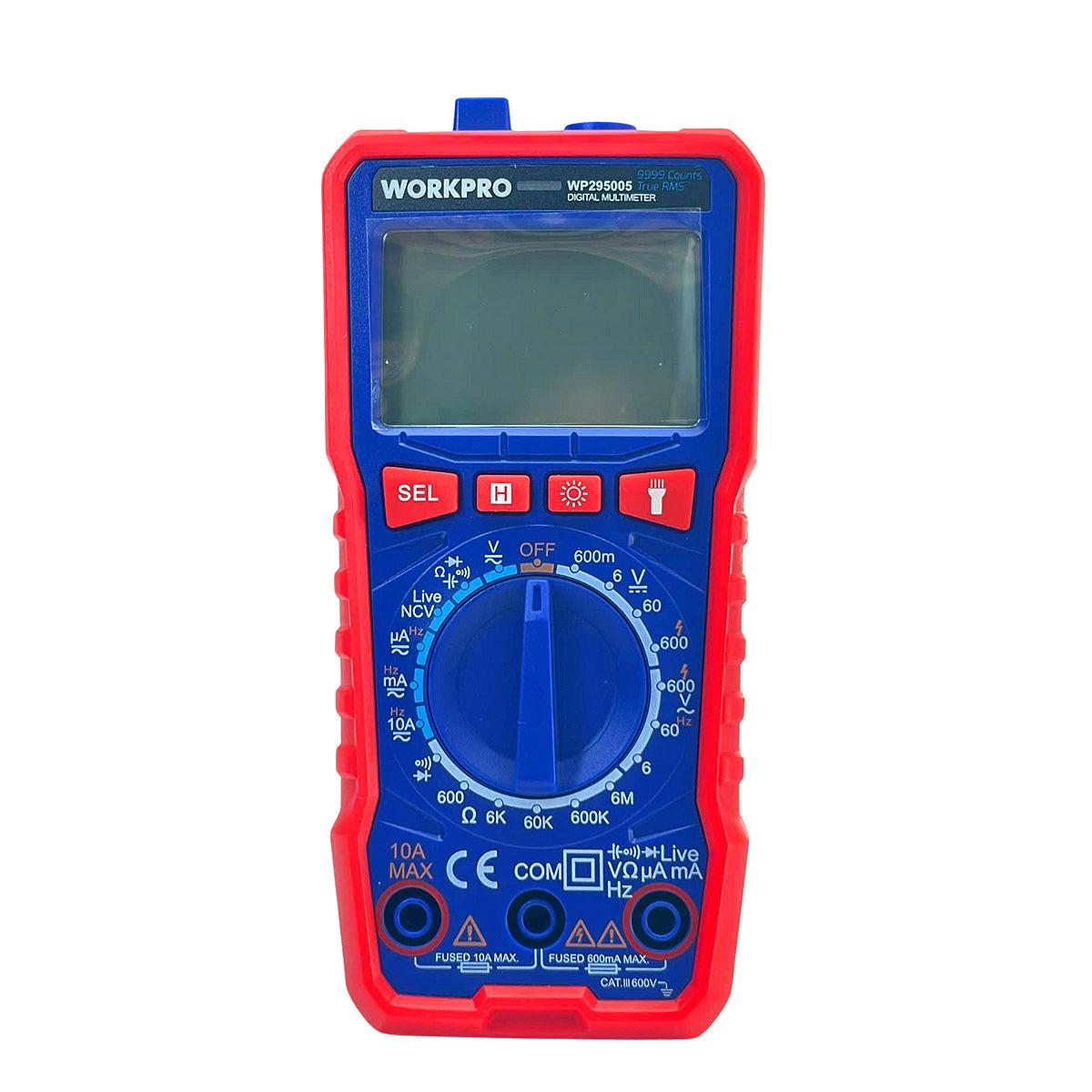 Đồng hồ đo điện vạn năng 1mV - 600V Workpro WP295005