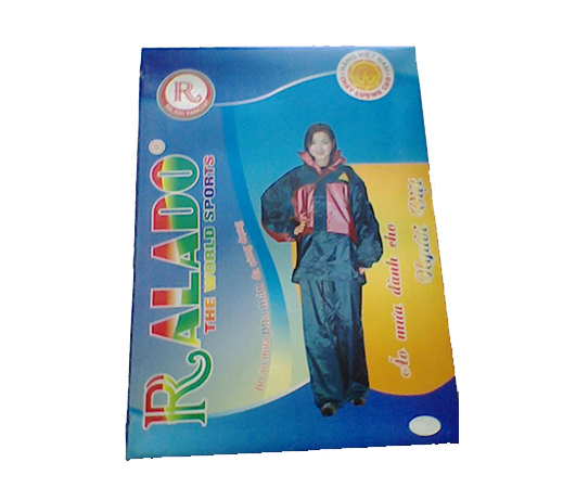 Áo mưa bộ Ralado 1 lớp