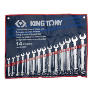 Bộ cờ lê đầu tròng, đầu mở 14 chiếc 10-32mm Kingtony 1214MR