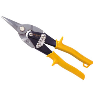 Kéo cắt tôn mũi thẳng cán vàng 10"/254mm Kingtony 74030