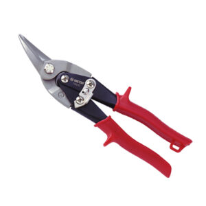 Kéo cắt tôn mũi cong trái cán đỏ 10"/254mm Kingtony 74010