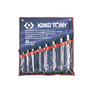 Bộ cờ lê 2 đầu tròng 8 chiếc 6x7 - 21x23 mm Kingtony 1708MR