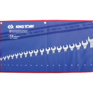 Bộ cờ lê đầu tròng, đầu mở 18 chiếc 6-24mm Kingtony 1218MRN