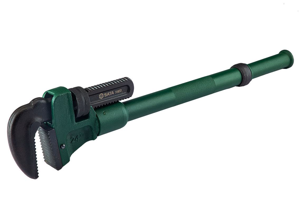 Mỏ lết răng có cần nối dài 18"/615mm Sata 70836 - Ảnh 5