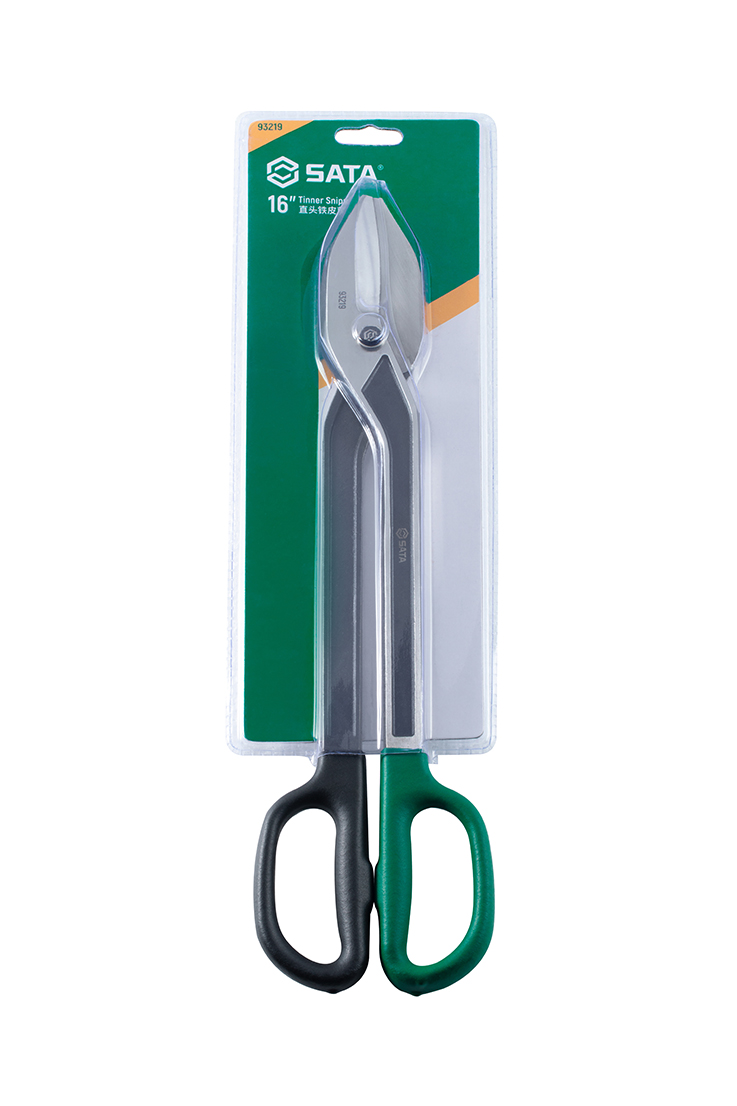 Kéo cắt tôn mũi thẳng 16" Sata 93219 - Ảnh 5