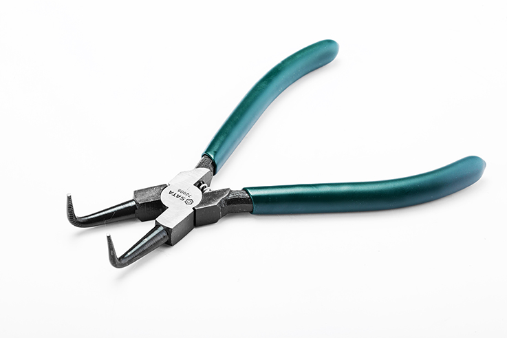 Kìm đóng phe trong mũi cong 7"/178mm Sata 72005 - Ảnh 5