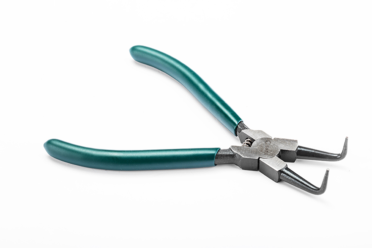 Kìm đóng phe trong mũi cong 7"/178mm Sata 72005 - Ảnh 8