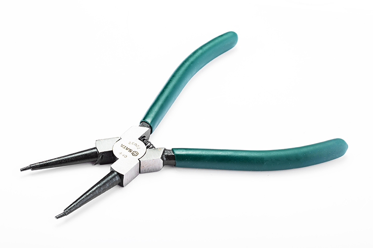 Kìm đóng phe trong mũi cong 7"/178mm Sata 72005 - Ảnh 2