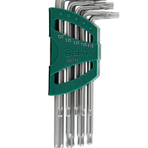 Bộ lục giác sao đầu bi 9 chi tiết Sata 09715