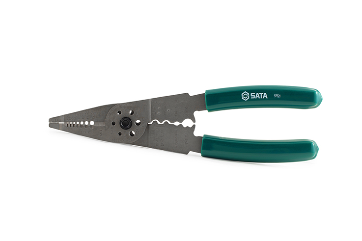 Kìm tuốt dây 8"/203mm Sata 97521