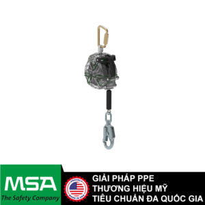 Cuộn dây cáp hãm tự động 6m MSA V-TEC 63306-00AEU