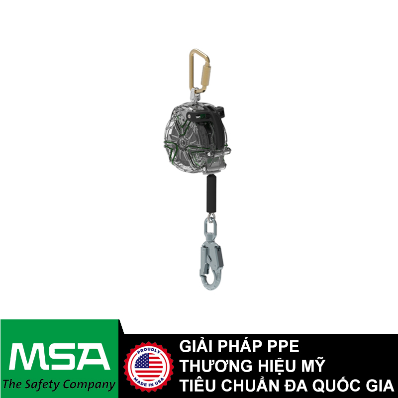 Cuộn dây cáp hãm tự động 6m MSA V-TEC 63306-00AEU