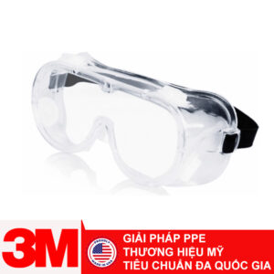 Kính bảo hộ chống hóa chất 3M 334AF ( hãng ngừng sx đổi sang mã mới 1621AF)