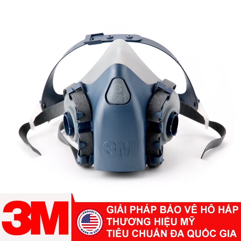 Mặt nạ phòng độc 3M 7501