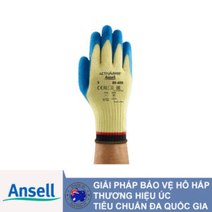Găng tay chống cắt, chịu nhiệt Ansell PowerFlex 80-600 size 9