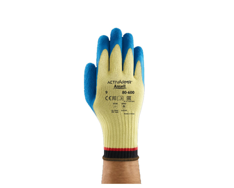 Găng tay chống cắt, chịu nhiệt Ansell PowerFlex 80-600 size 9