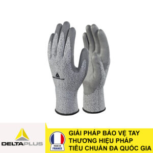 Găng tay chống cắt DeltaPlus VECUTB04GRG3 sợi Econocut (3 đôi/túi)