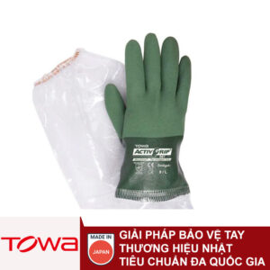 Găng tay chống cắt chống dầu Towa ActivGrip™ 567
