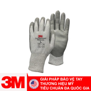 Găng Tay Chống Cắt level 3 3M SP3PU