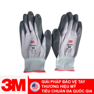 Găng Tay Chống Cắt level 1 3M DB1PU-G