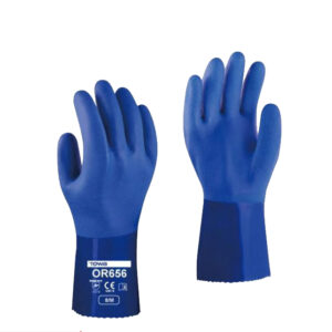 Găng tay công nghiệp hóa dầu PVC Towa 656