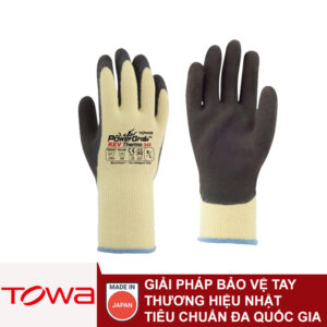Găng tay chống cắt Towa PowerGrab® KEV Thermo 345 TĂNG CƯỜNG BẢO VỆ VỚI VẢI KEVLAR