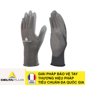 Găng tay phủ PU DeltaPlus VE702PG