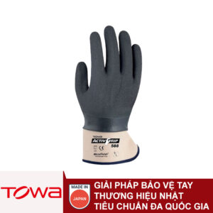 Găng tay chống cắt chống dầu Towa ActivGrip™ 588