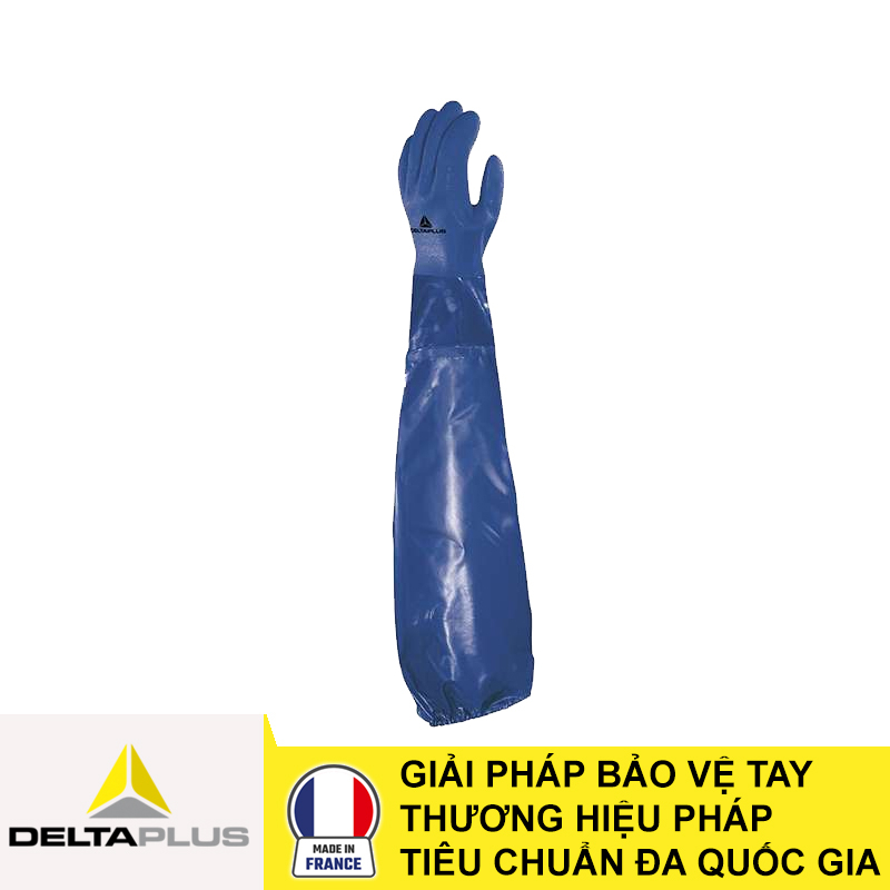 Găng tay chống hóa chất Deltaplus Petro VE766 size 9