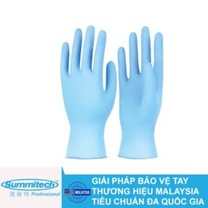 Găng tay chống hóa chất cao su Sumitech N101MT-PF