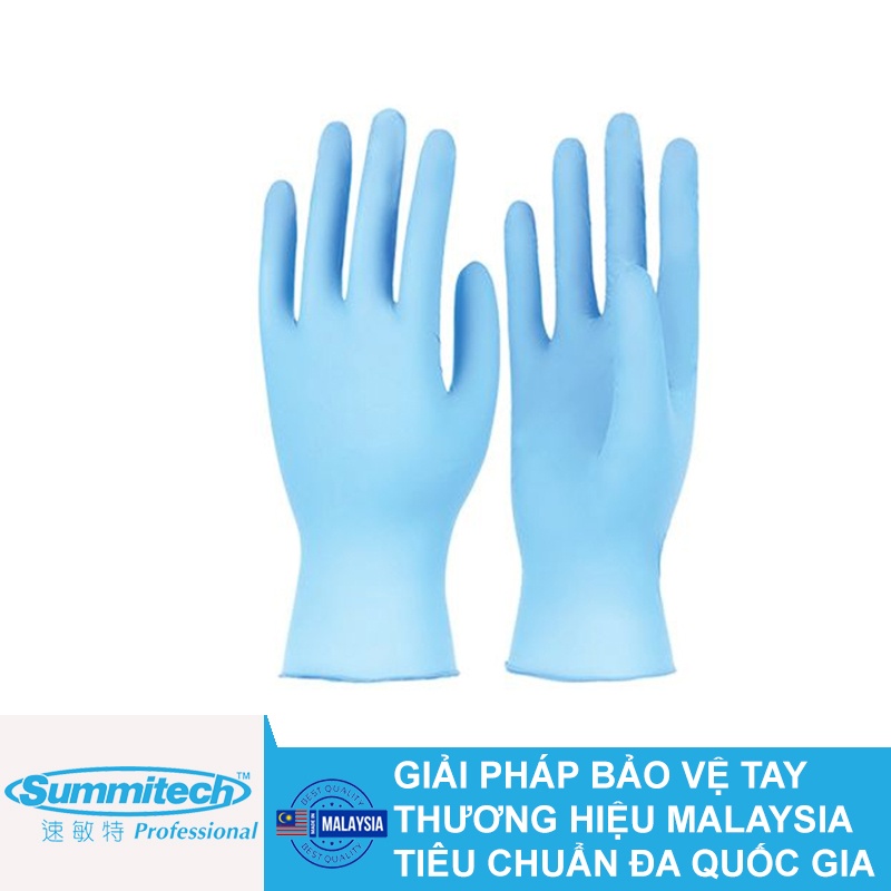 Găng tay chống hóa chất cao su Sumitech N101MT-PF