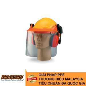 Bộ đai mũ + Tấm che mặt + Chụp tai Proguard BGVH/SI-2/PC06SE