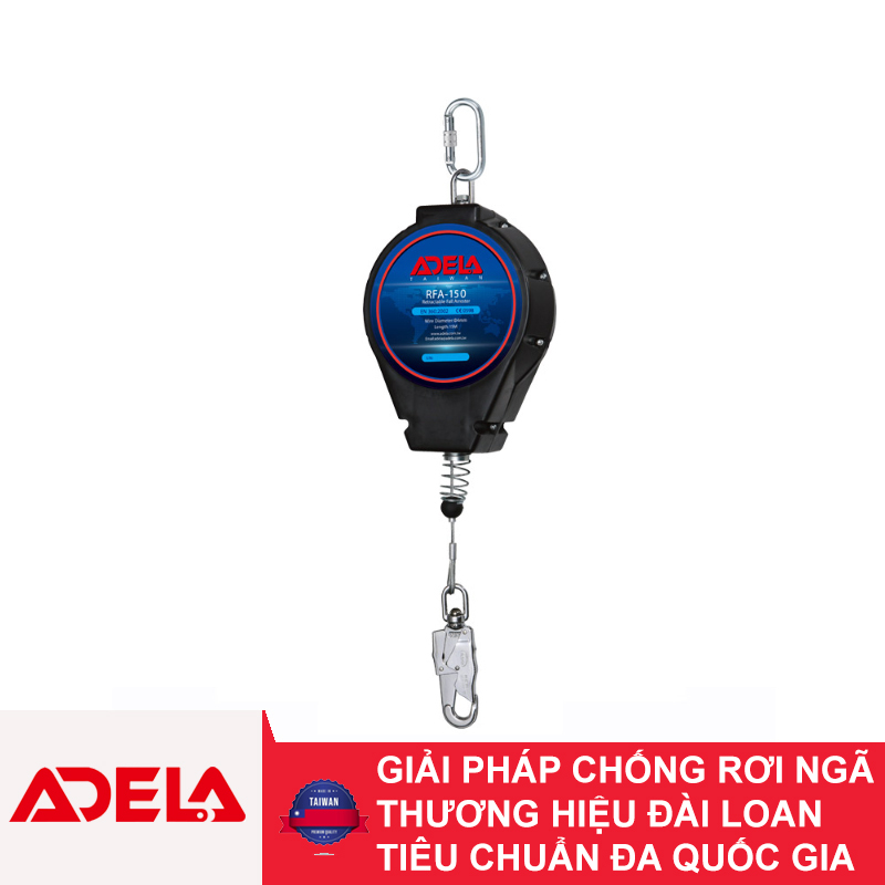 Cuộn Dây cáp hãm tự động 15m ADELA RFA150