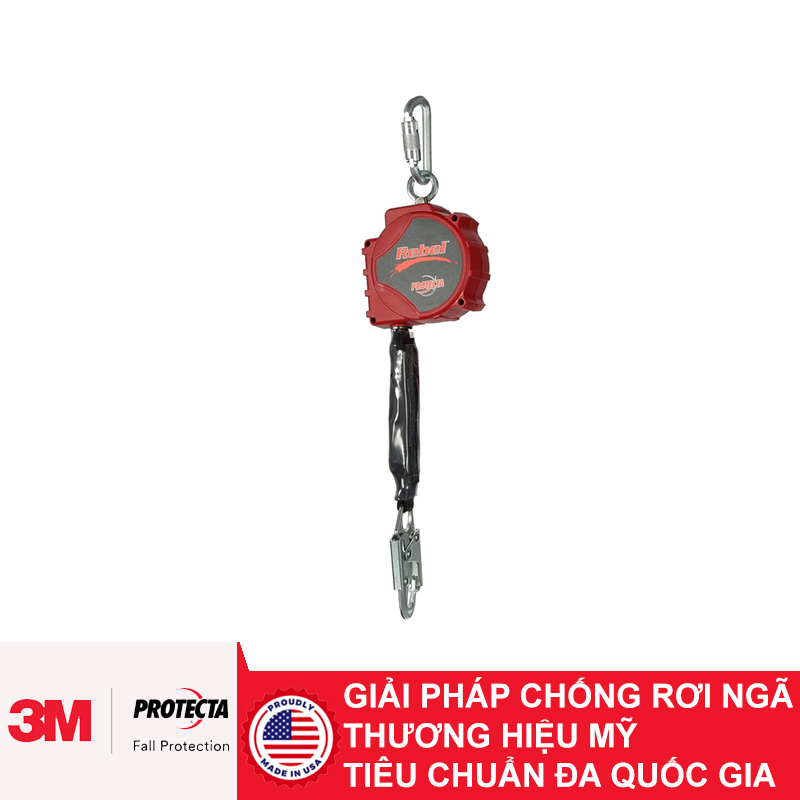 Cuộn dây cáp hãm tự động 6,09m 3M Protecta 3100431