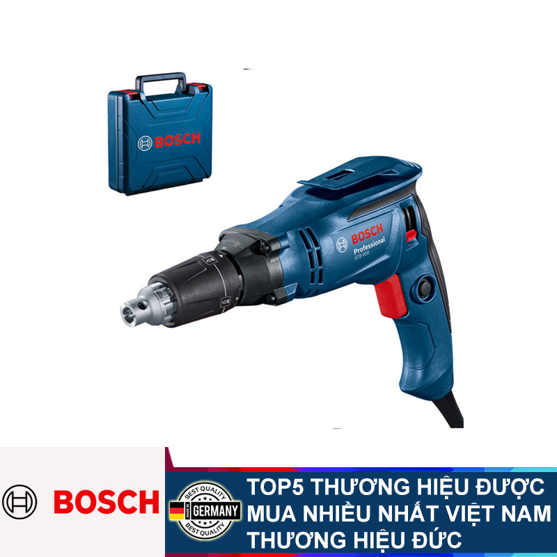 Máy vặn vít tường khô 6mm 650W Bosch GTB 650