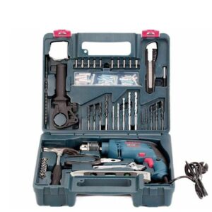 Bộ 100 món máy khoan động lực 13mm 650W Bosch GSB 13 RE