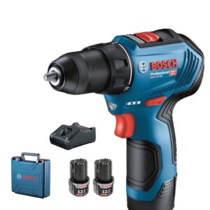Máy vặn vít pin 8mm 12V Bosch GSR 12V-30 (2pin+1 sạc)