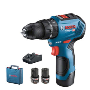 Máy khoan động lực pin 10mm 12V Bosch GSB 12V-30 (2pin+1 sạc)