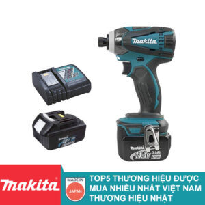 Máy vặn vít dùng pin Makita 155N.m 14.4V DTD134RFE