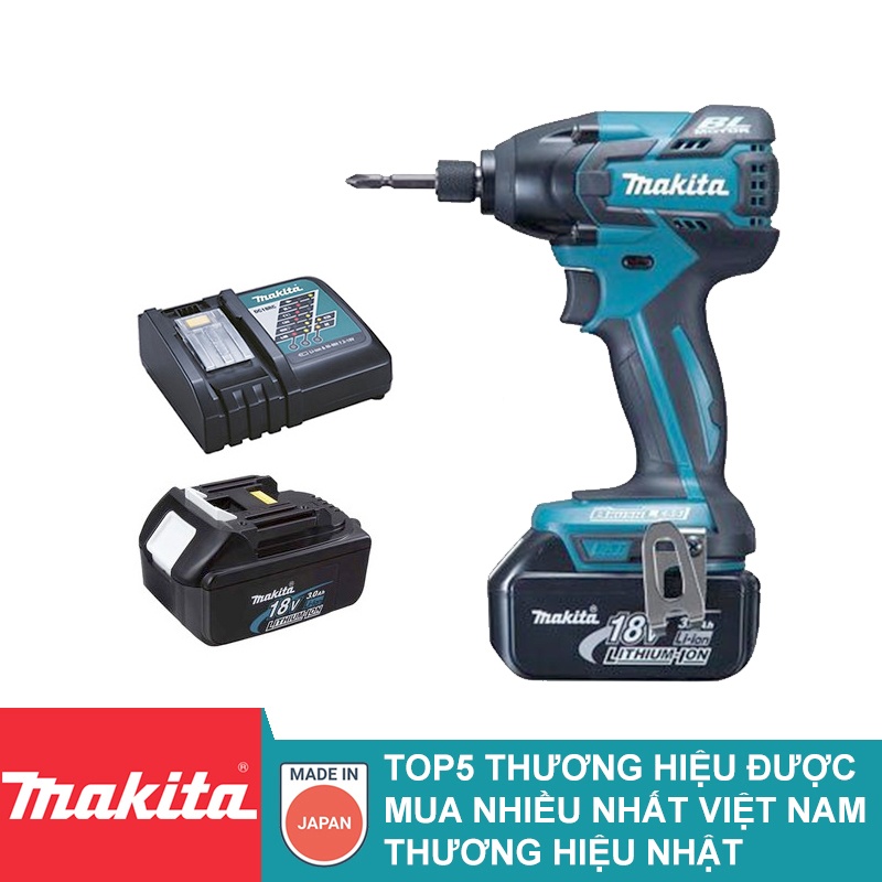 Máy vặn vít dùng pin Makita 160N.m 18V DTD129SHE