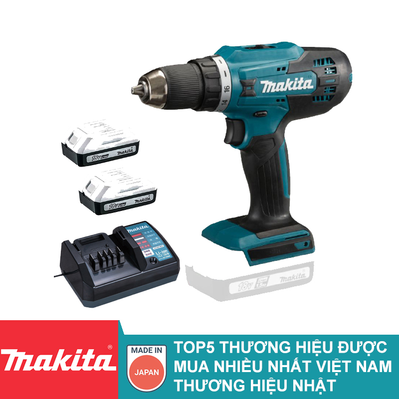 Máy khoan vặn vít dùng pin DF488DWE Makita