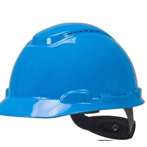 Mũ bảo hộ 3M SecureFit H-703SFV-UV màu xanh, có lỗ thoáng khí, bộ cảm biến UV