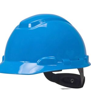 Mũ bảo hộ 3M SecureFit H-703SFR-UV, không có lỗ thông hơi màu xanh dương, cảm biến UV