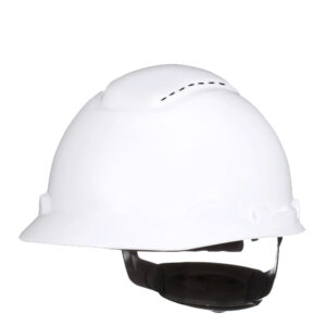 Mũ bảo hộ 3M SecureFit H-701SFV-UV, có lỗ thông khí, màu trắng, bộ cảm biến tia UV