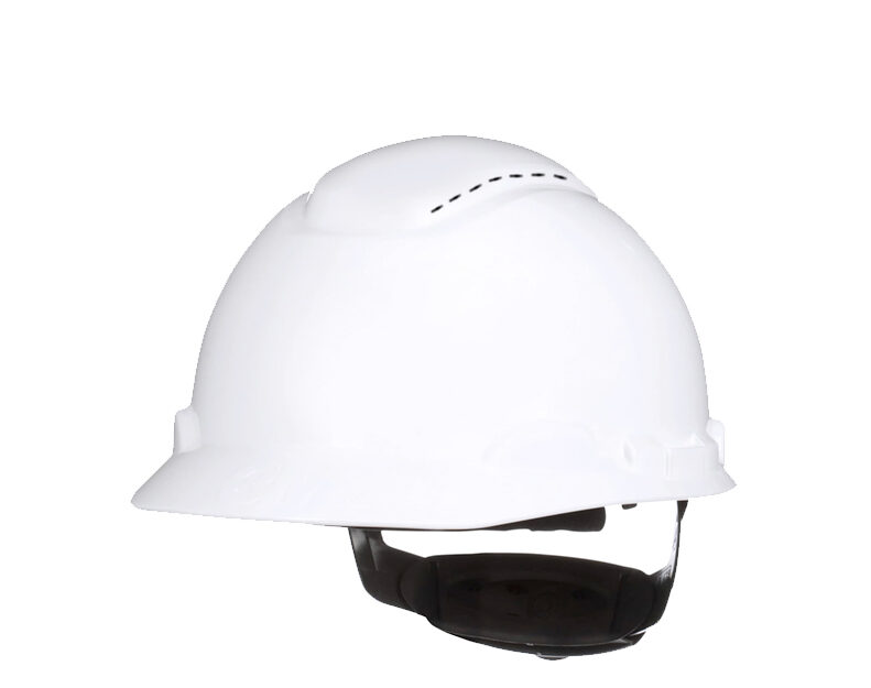 Mũ bảo hộ 3M SecureFit H-701SFV-UV, có lỗ thông khí, màu trắng, bộ cảm biến tia UV